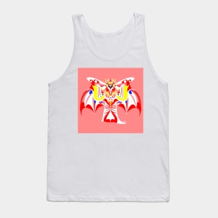 uukum soots the camazots vampire in mexican tribal art in the mayan pattern kaiju beast Tank Top